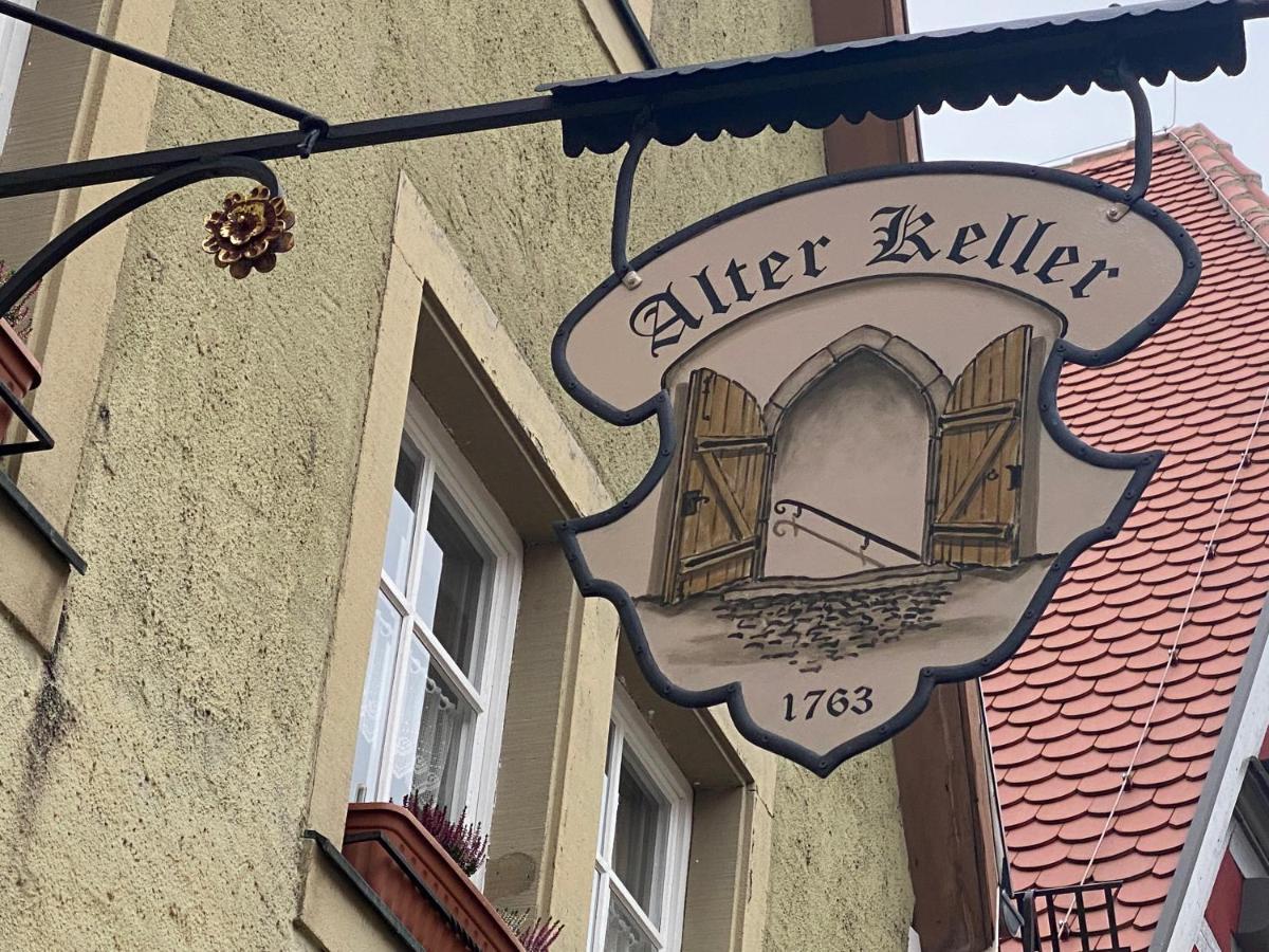 Gaestehaus Alter Keller Rothenburg ob der Tauber Exteriér fotografie